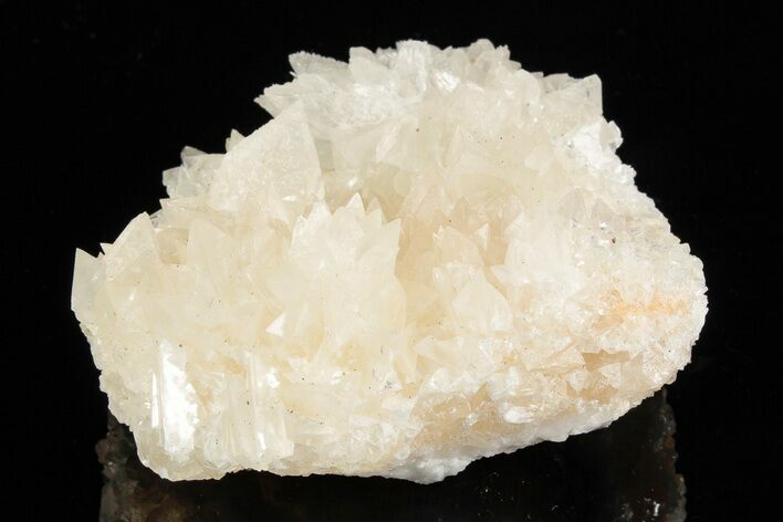 Fluorescent Calcite Crystal Cluster on Barite - Morocco #190886
